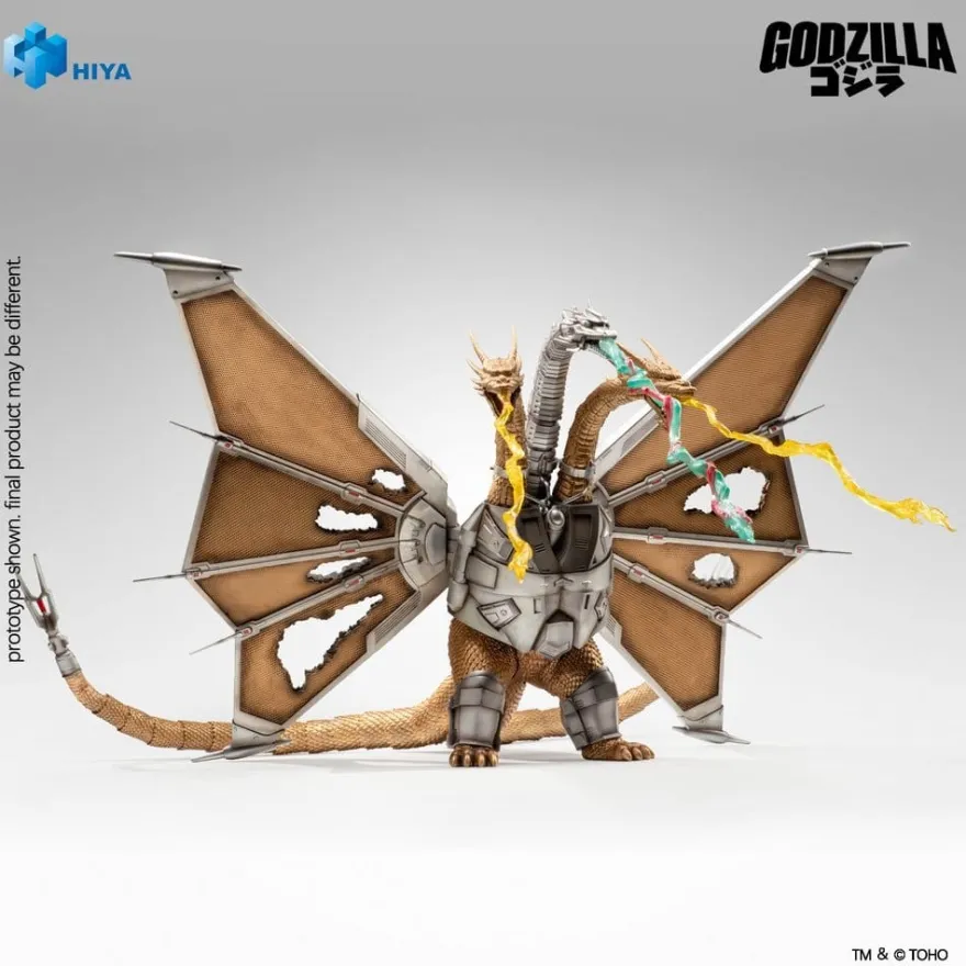 Godzilla vs. King Ghidorah Exquisite Basic Actionfigur Battle Damaged Mecha King Ghidorah 33 cm