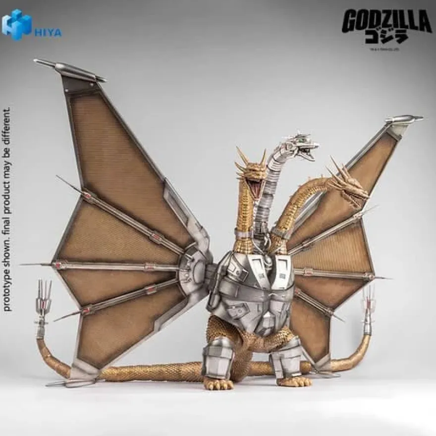 Godzilla vs. King Ghidorah (1991) Exquisite Basic Actionfigur Mecha King Ghidorah 33 cm