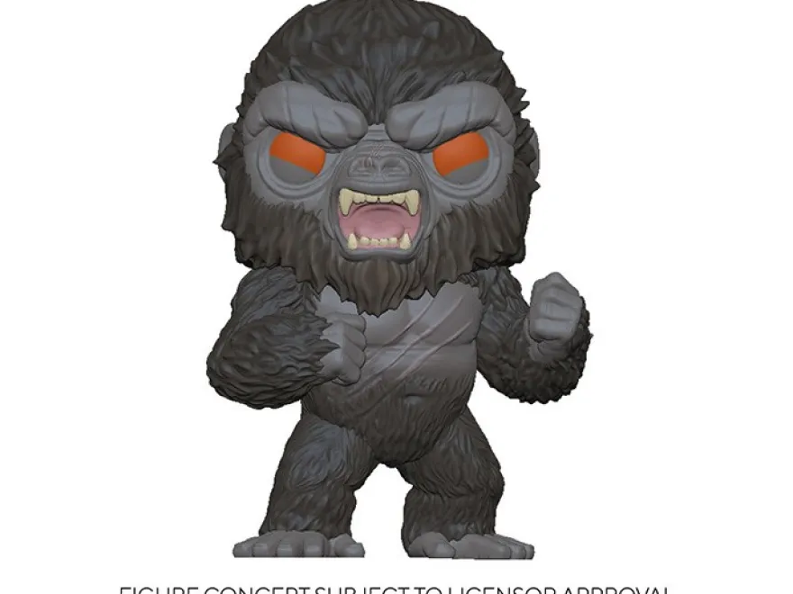Godzilla vs. Kong Funko Pop! Vinylfigur Battle-Ready Kong