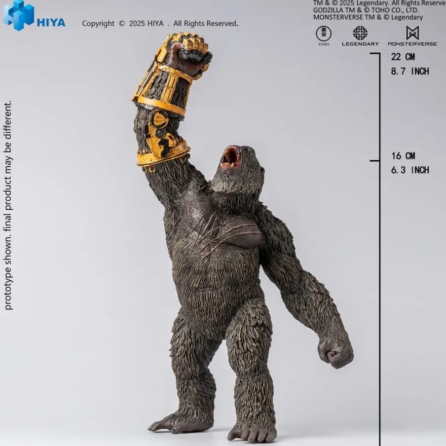 Godzilla x Kong The New Empire Stylist Series PVC Statue Kong B.E.A.S.T. Glove Version 22 cm