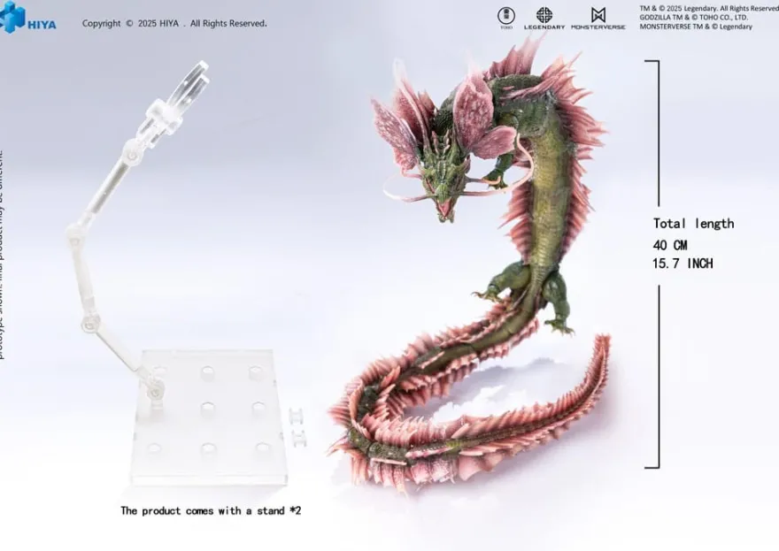 Godzilla x Kong The New Empire Exquisite Basic Actionfigur Tiamat 40 cm