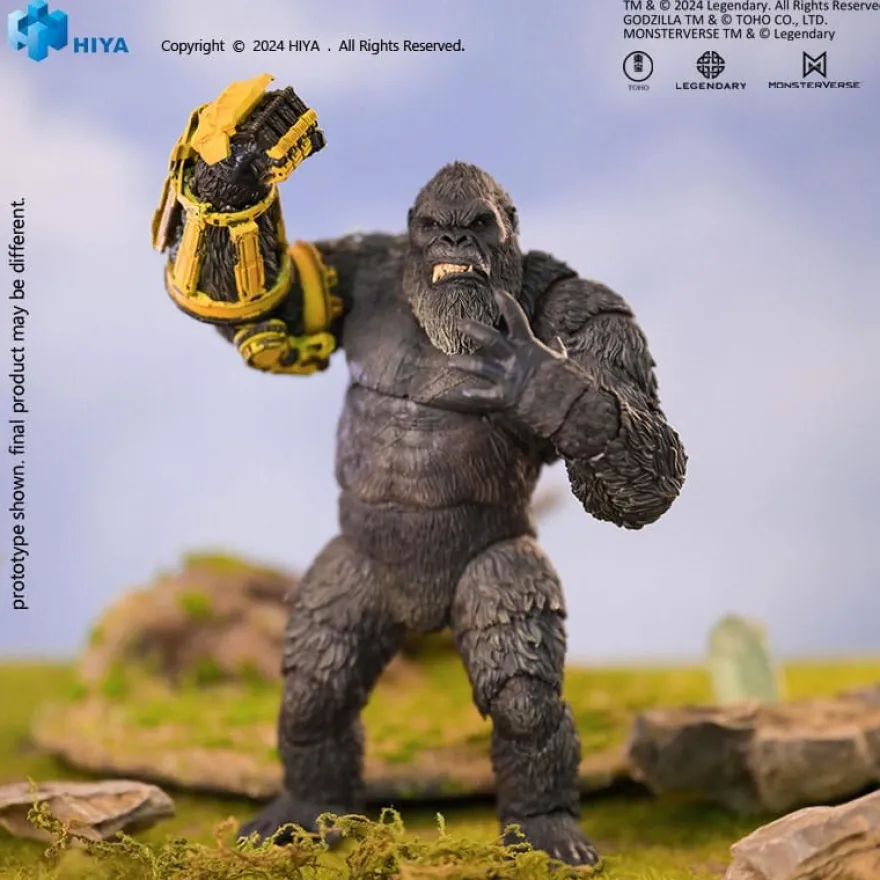 Godzilla x Kong: The New Empire Exquisite Basic Actionfigur Kong B.E.A.S.T. Glove Ver. 16 cm