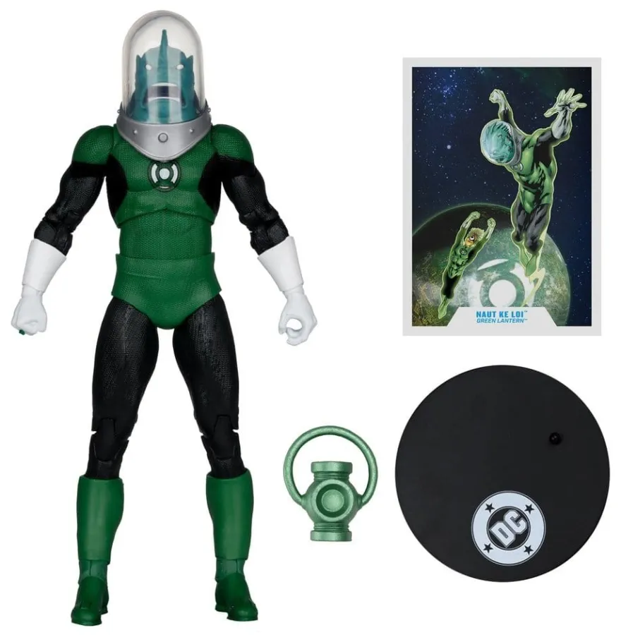 Green Lantern DC Multiverse Actionfigur Naut Ke Loi 19 cm