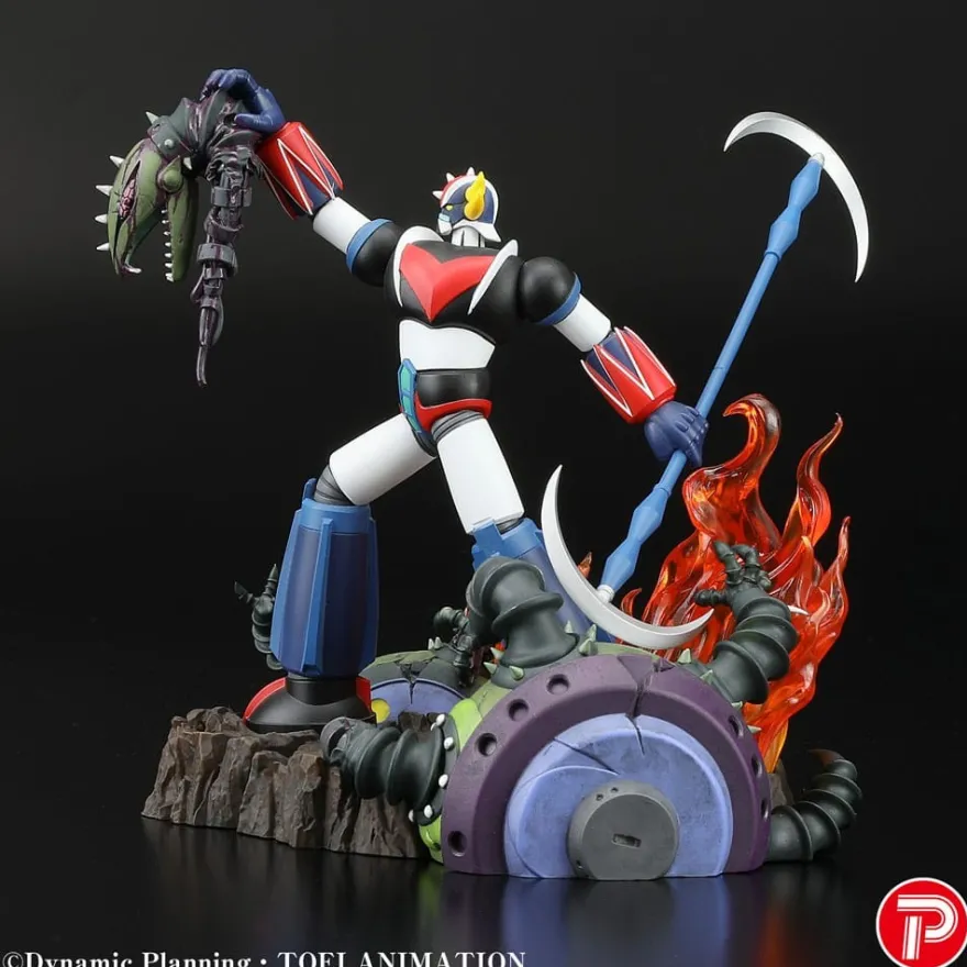 Grendizer Scene Selection 01 PVC Statue Grendizer a cry of Victory 14 cm