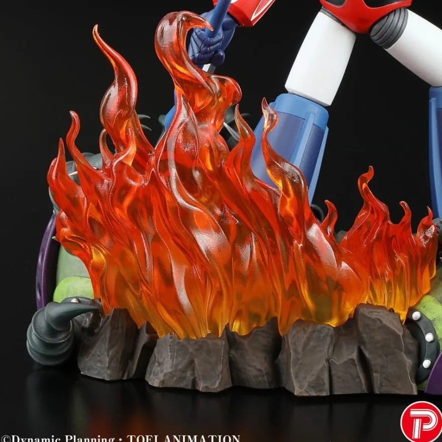 Grendizer Scene Selection 01 PVC Statue Grendizer a cry of Victory 14 cm