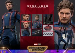 Guardians of the Galaxy Vol. 3 Movie Masterpiece Actionfigur 1/6 Star-Lord 31 cm