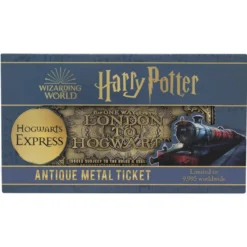 Harry Potter Replik Hogwarts Train Ticket Limited Edition