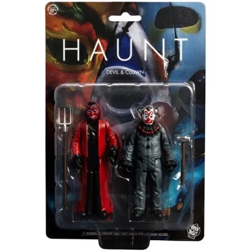 Haunt Devil and Clown 3 3/4-Inch Actionfiguren 2-Pack