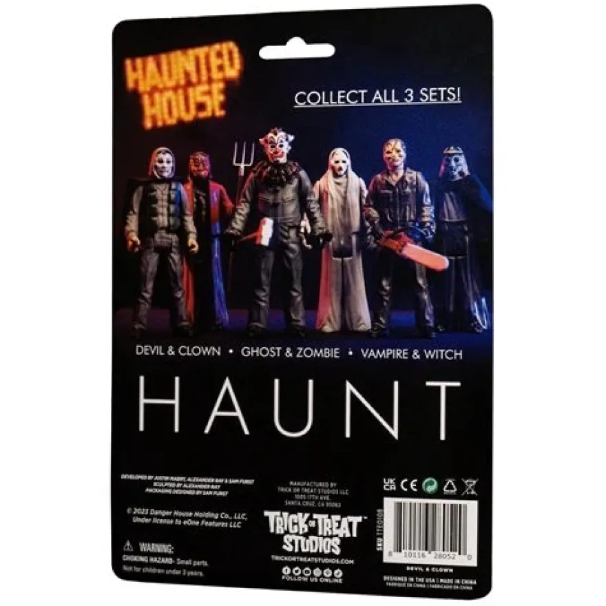 Haunt Devil and Clown 3 3/4-Inch Actionfiguren 2-Pack