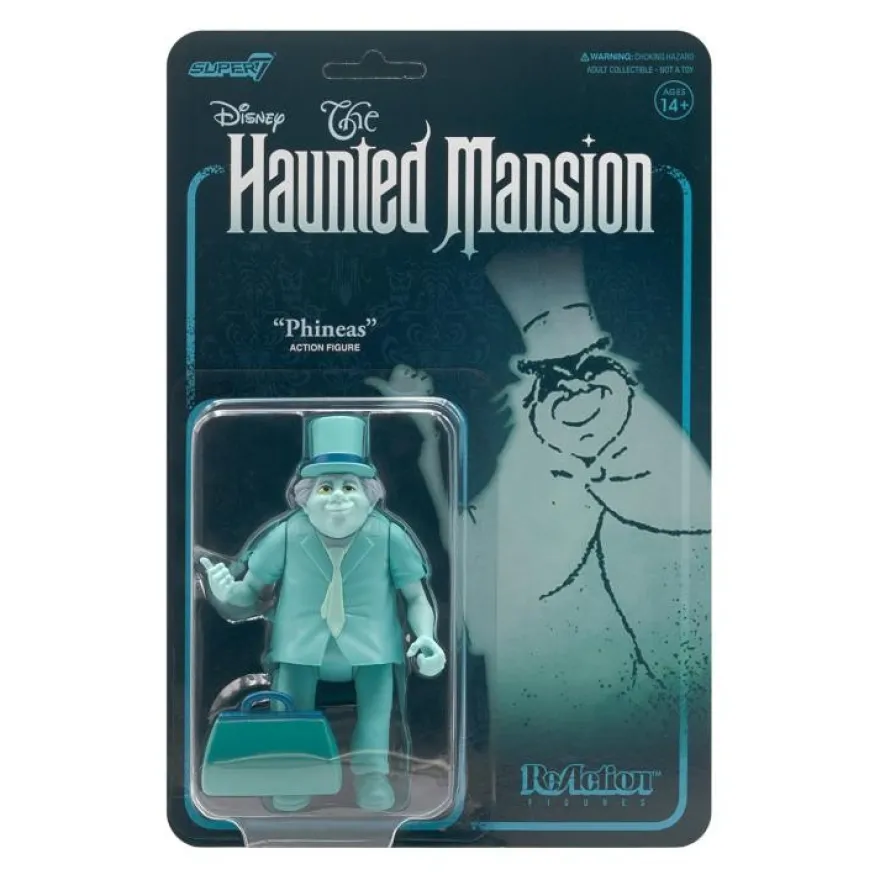 Haunted Mansion ReAction Actionfigur Traveling Ghost Phineas