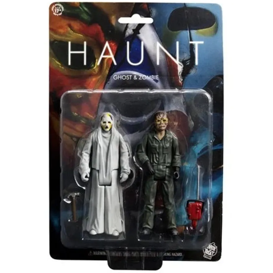 Haunt Ghost and Zombie 3 3/4-Inch Actionfiguren 2-Pack