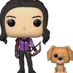 Hawkeye Funko Pop! Vinylfigur Kate Bishop with Lucky the Pizza Dog