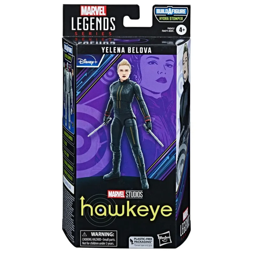 Hawkeye Marvel Legends Actionfigur Yelena Belova (BAF: Hydra Stomper) 15 cm
