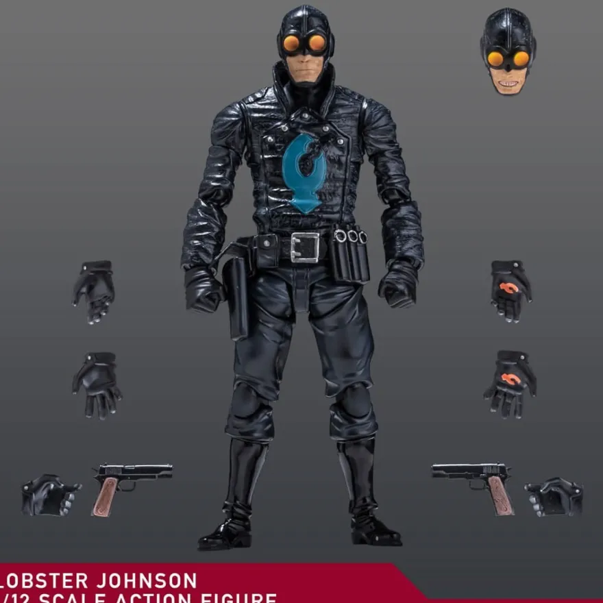 Hellboy Actionfigur 1/12 Lobster Johnson 17 cm