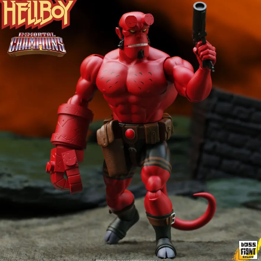 Hellboy Immortal Champions Actionfigur Hellboy 14 cm