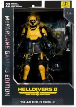 Helldivers II McFarlane Gaming Edition Actionfigur T4-40 Gold Eagle 18 cm