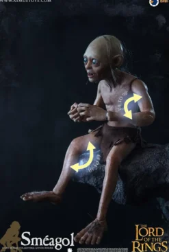 Herr der Ringe Actionfiguren 1/6 Gollum/Sméagol (Luxury 2-Pack)