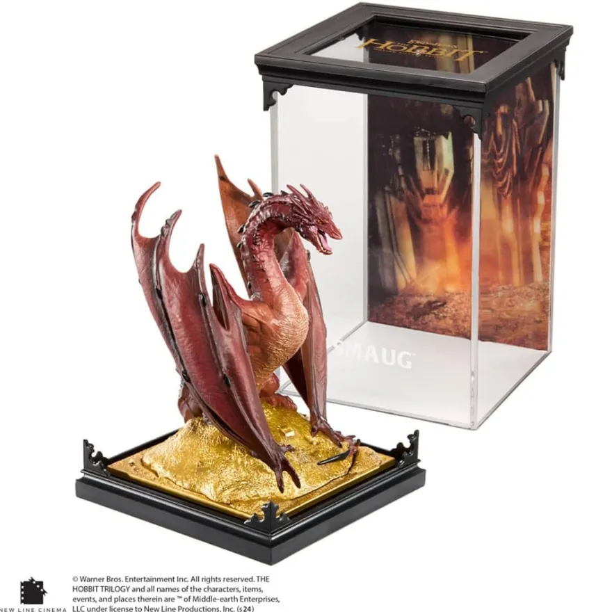 Herr der Ringe Diorama Figure Smaug 17 cm