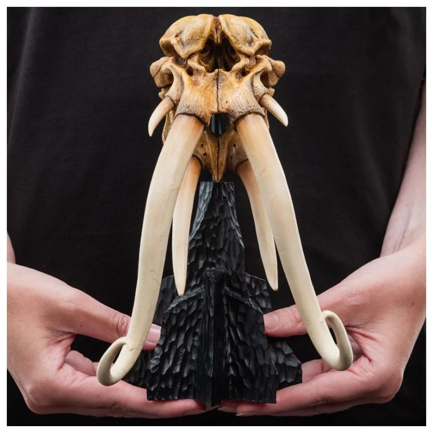 Herr der Ringe Mini Statue Skull of a Mumak 15 cm