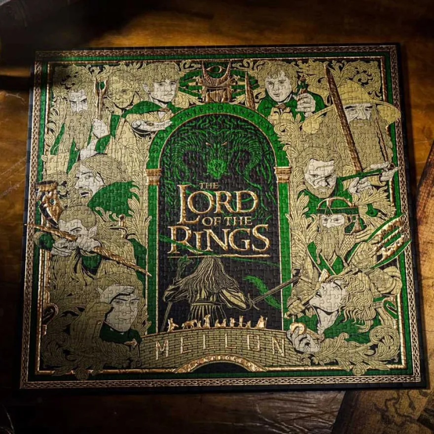Herr der Ringe Multi-Dimensionales Puzzle (1000 Teile)