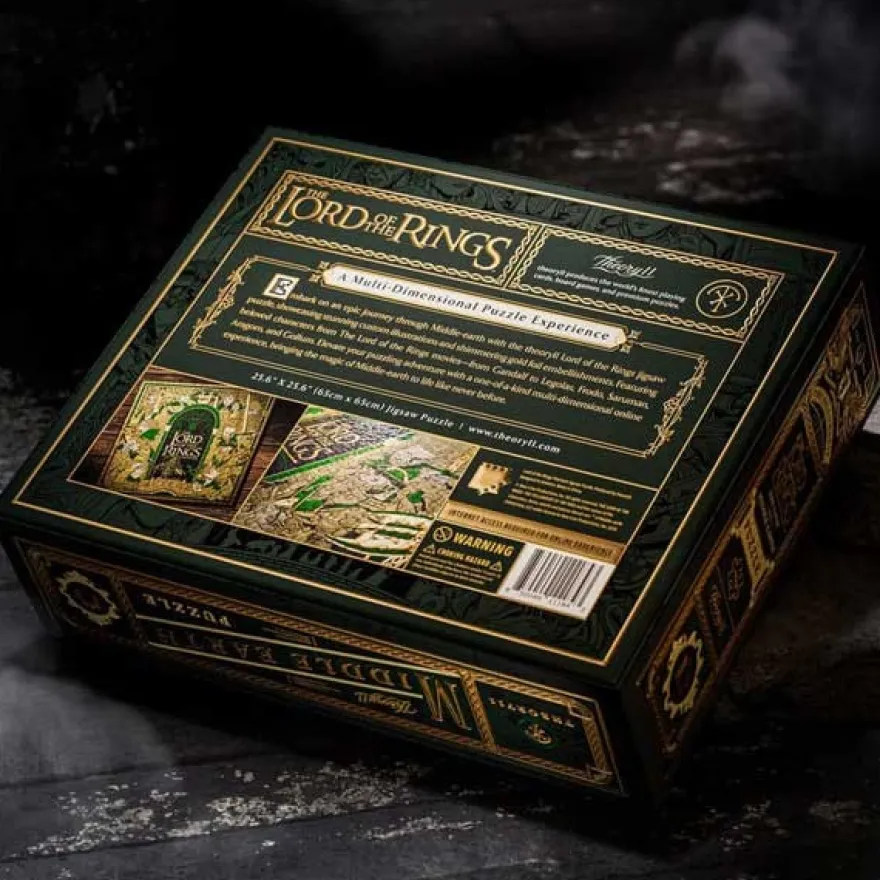 Herr der Ringe Multi-Dimensionales Puzzle (1000 Teile)