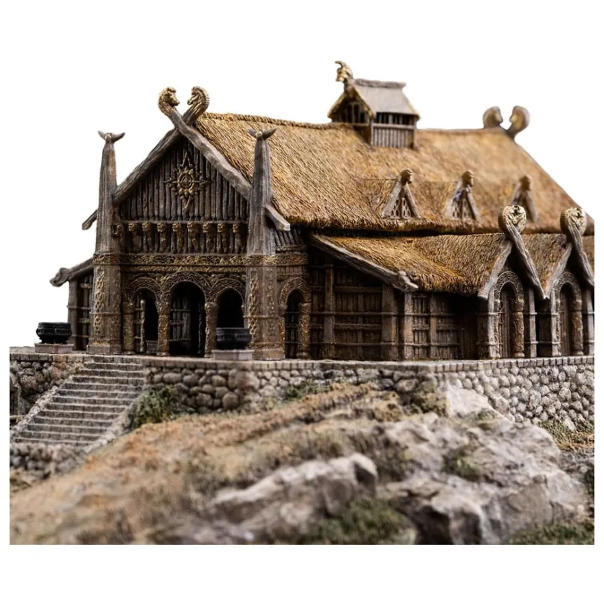 Herr der Ringe Statue The Golden Hall of Edoras