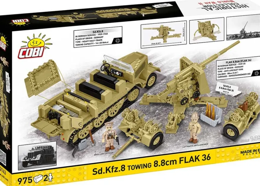 Historical Collection WWII - Sd.Kfz. 8.8 cm Flak 36