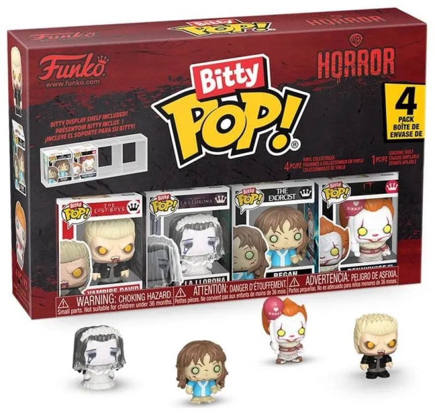 Horror Bitty POP! Vinyl Figuren 4er-Pack David 2,5 cm