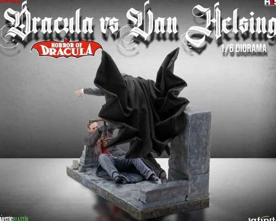 Horror Of Dracula - Dracula vs. Van Helsing 1/6 Diorama