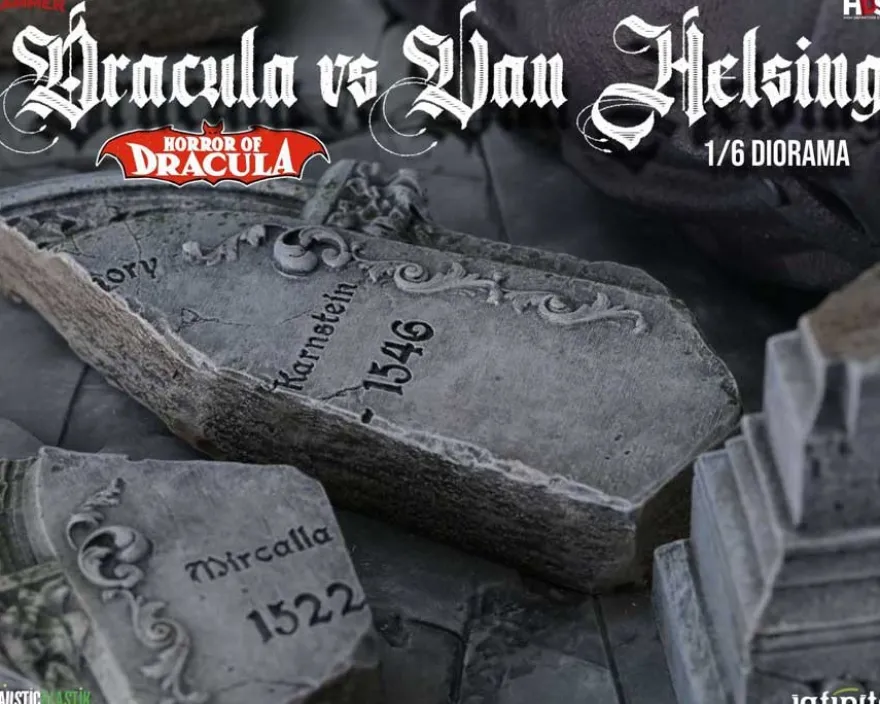 Horror Of Dracula - Dracula vs. Van Helsing 1/6 Diorama