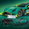 Hot Wheels Elite Mattel Brick Shop Bauset 1/16 '24 Aston Martin Vantage GT3