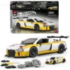 Hot Wheels Elite Mattel Brick Shop Bauset 1/16 '15 Audi R8 LMS