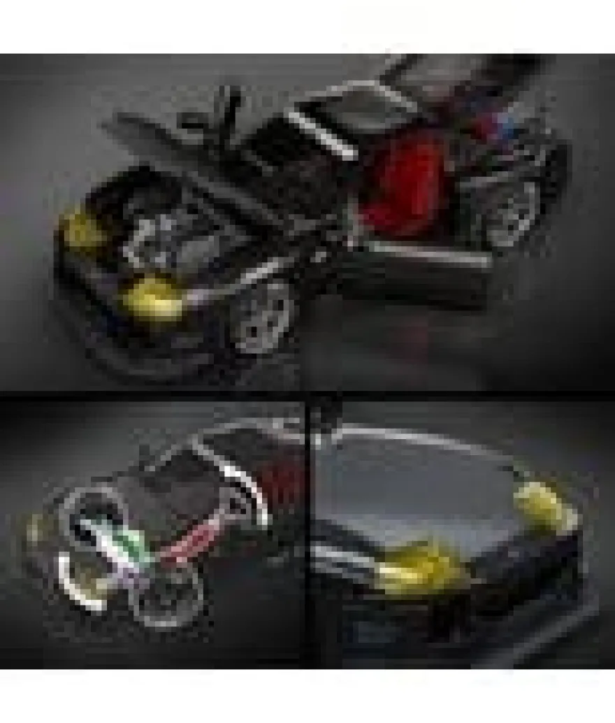 Hot Wheels Elite Mattel Brick Shop Bauset 1/16 '94 Toyota Supra MKIV