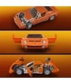 Hot Wheels Premium Mattel Brick Shop Bauset 1/12 Lamborghini Miura P400 SV