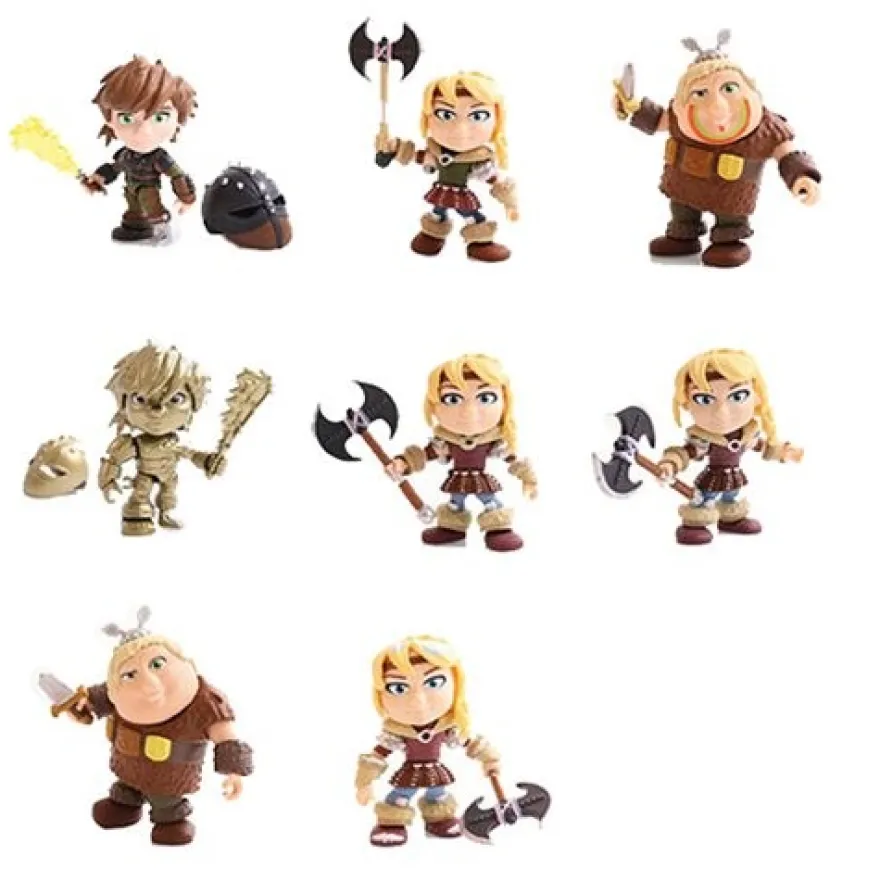How To Train Your Dragon Heroes & Humans Action-Vinylfigur Wave 2 Hiccup Night