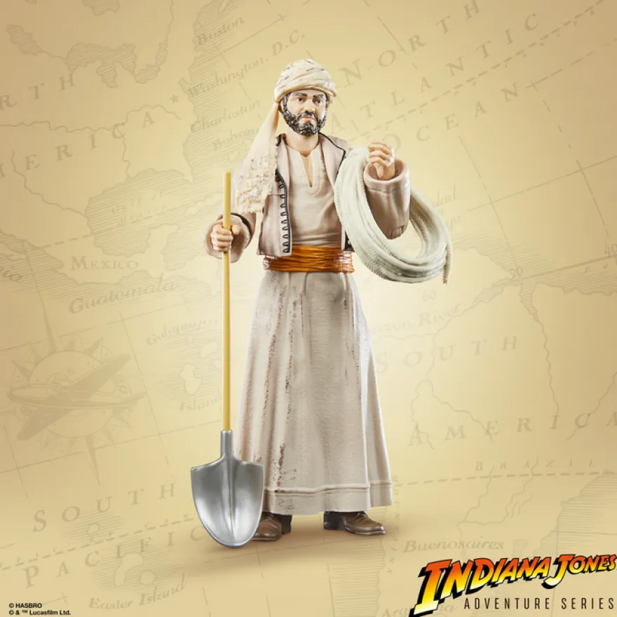 Indiana Jones Adventure Series Actionfigur 15 cm Sallah