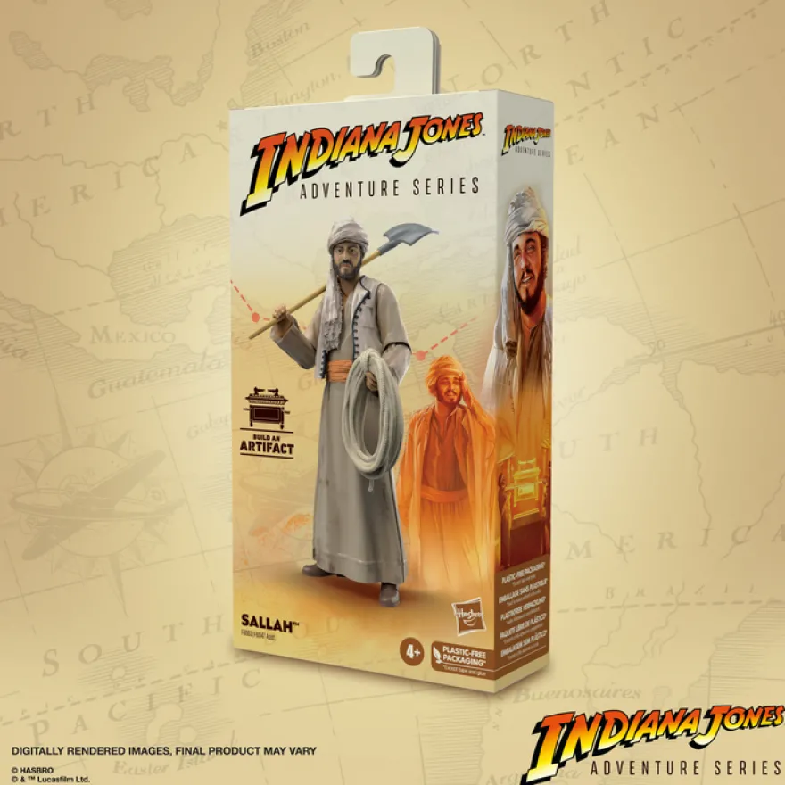 Indiana Jones Adventure Series Actionfigur 15 cm Sallah