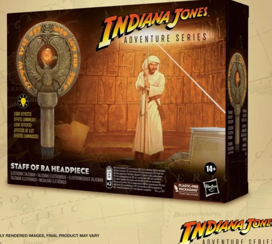 Indiana Jones Adventure Series Stab des Ra Kopfstück