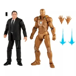 Iron Man 3 Marvel Legends Actionfiguren Happy Hogan & Iron Man Mark XXI (Infinity Saga) Exclusive