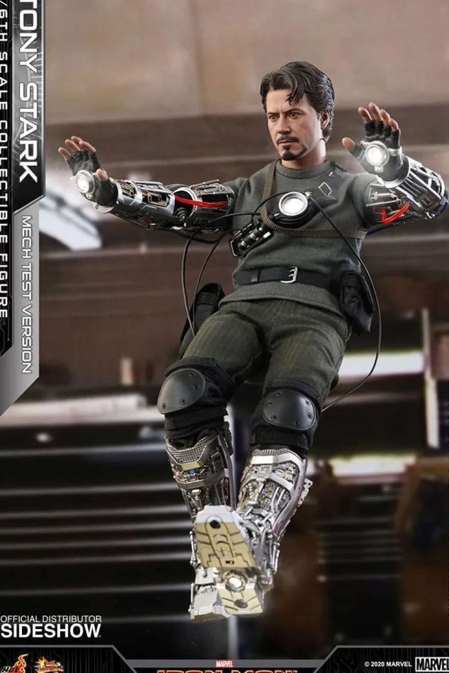 Iron Man Movie Masterpiece Actionfigur 1/6 Tony Stark (Mech Test Version)