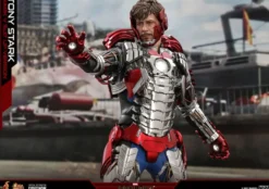 Iron Man 2 Movie Masterpiece Actionfigur 1/6 Tony Stark (Mark V Suit Up Version)