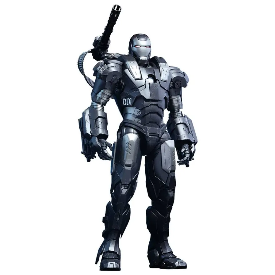 Iron Man 2 Movie Masterpiece Diecast Actionfigur 1/6 War Machine (Reissue)