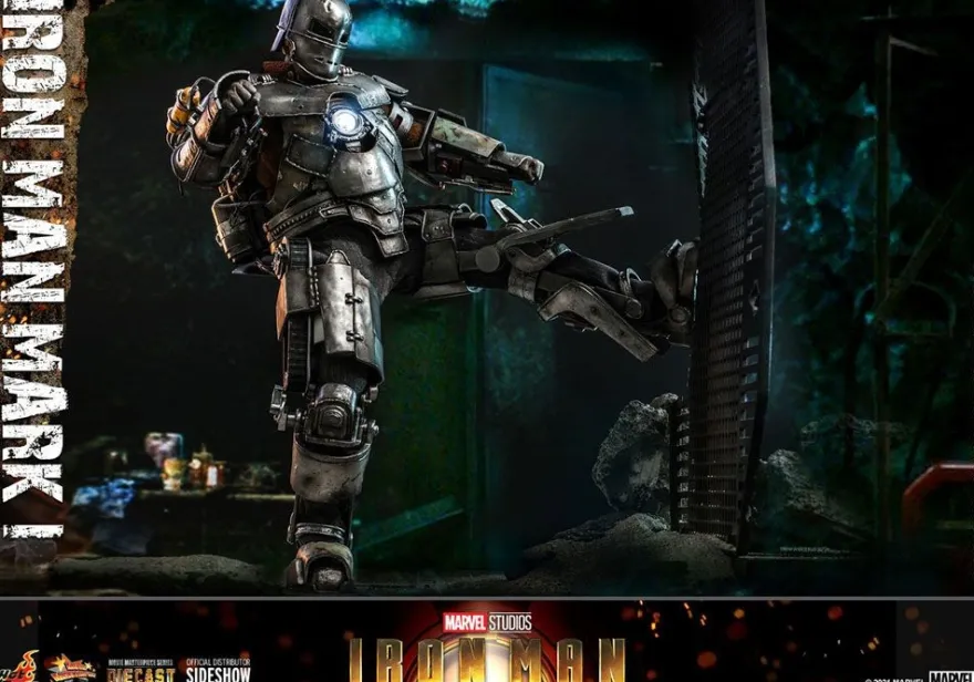 Iron Man Movie Masterpiece Diecast Actionfigur 1/6 Iron Man Mark I