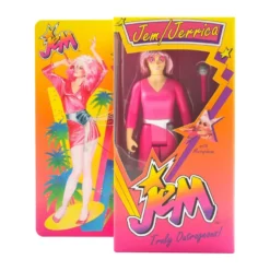 Jem and the Holograms ReAction Actionfigur Jem (Neon Retro Box) SDCC Exclusive