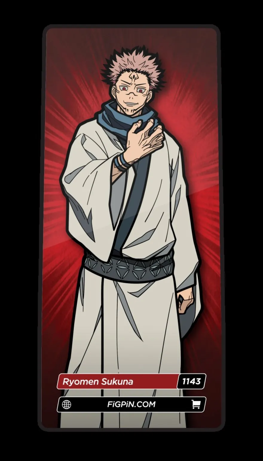 Jujutsu Kaisen FiGPiN Ryomen Sakuna #1143