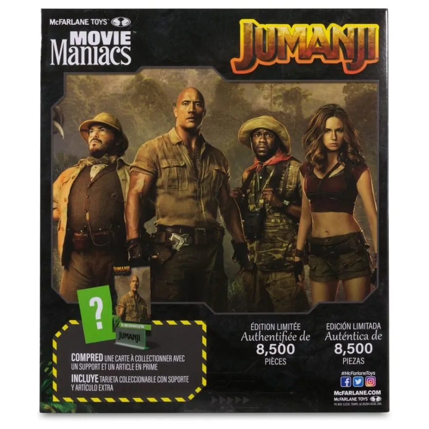 Jumanji Movie Maniacs Actionfigur Smolder 15 cm