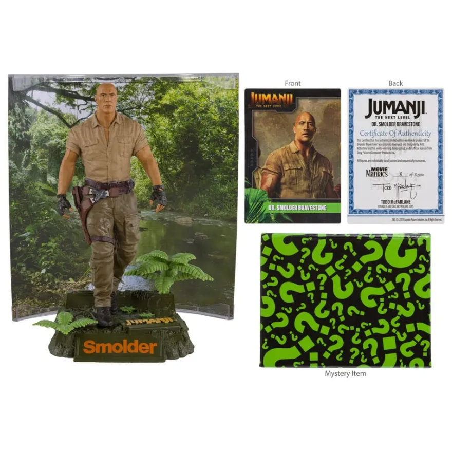 Jumanji Movie Maniacs Actionfigur Smolder 15 cm