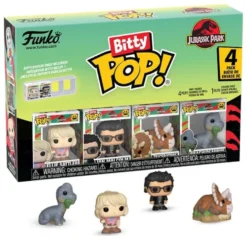Jurassic Park Bitty POP! Vinyl Figuren 4er-Pack Triceratops 2,5 cm