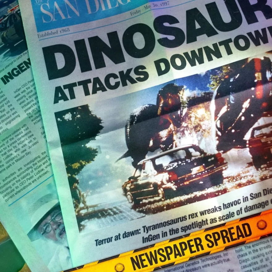 Jurassic Park Geschenkbox The Lost Memories Kit