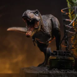 Jurassic Park Icons Statue T-Rex Breakout Set A 17 cm